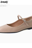 Size 34-40 Flats Shoes For Women 2023 Summer Fashion Low Heels Shoes Real Leather Luxury Designer Pump Casual