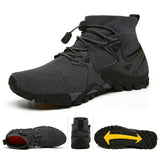 Breakj New Four-Season High-Size Outdoor Couples Outdoor Hiking Flying Shoes Hiking Shoes Hiking Shoes Men's T-Walking