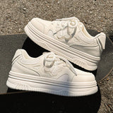 Breakj White Shoes Women 2025 Spring And Autumn New Korean Version Of Fashion Women's Summer Breathable Mesh Shoes Old Dad Shoes