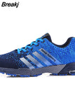 Men Shoes Comfortable Non-Slip Stable Shock Absorption Light Couple Shoes and Men's Sneakers Mesh Breathable Casual Basket