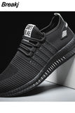 Men Sneakers Spring Autumn Mesh Breathable Casual Running Shoes Flat Fashion Training Hiking Shoes Zapatillas
