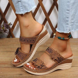 New 2023 Flower Sandals, Women's Shoes, Car Line, Leisure Holiday, Beach Slope, Comfortable