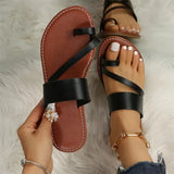 Breakj Slippers 2025 Spring New Simple Fashion Flat-Soled Sandals Women Women