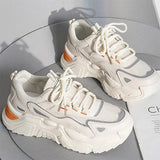 Version Of Dad Shoes Female Spring 2024 New Ins Tide Thick Platform Increased Breathable Casual Sports Women's