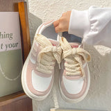Fashion Vulcanized Platform Flat Sneakers Women Casual Sports Canvas Shoes Women Tennis Lolita Running Kawaii Women