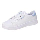Shoes Women's Vulcanize Shoes Spring New Casual Classic Solid Color PU Leather Shoes Women Casual White Shoes