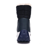Women Snow Boots Waterproof Non-slip Parent-child Winter Boots Thick Fur Waterproof Platform Warm Shoes Plus