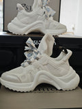 Breakj New Bow-Shaped Bridge Bottom Sneakers Spring, Summer, Autumn And Winter Tide Brand Small White Shoes Super Fire Fried Street Old Dad