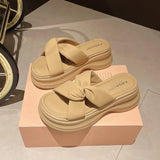 Breakj Bottom Cool Slippers Women 2025 Summer New Fashion Casual Word