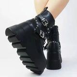 Breakj Po And Martin Boots Women 2025 Autumn And Winter New Thick Bottom Size Fashion Short