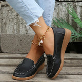 Breakj Bottom Round Head Bean Bean Flat Bottom Solid Color Simple Summer New Large Size Casual Women's Single