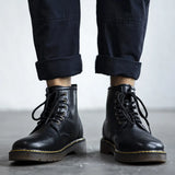 Martin Men's Boots Mid-cut Tooling British Work Cow Suede Shoes Boot Classic Casual Vintage Leather Short