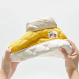Cotton Padded Shoes for Women 2023 New Platform Down Waterproof Snow Boots Woman Thick Sole Plush Warm Ankle Boots