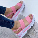 Breakj New Summer Code With Sweet Wind Slope And Sandals