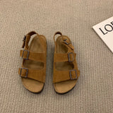 Fashion Sandals Women Flat Sandals Rome Flats Clip Toe Beach Sandals Female Summer New Shallow Shoes for Women