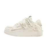 Breakj Shoes Destroy The Aesthetic Series Thick Soles Of High-Span Shoes Men's Shoes Men's Shoes Men's And Women's Couple Shoes Small White