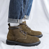 Breakj Martin Men 2023 New Autumn / Winter Boots Vintage Work Boots