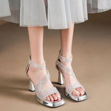 Breakj New French Diamond Sandal Bag With A Comfortable Commuting