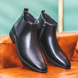 Breakj And Winter Boots Winter New Men's Chelsea Boots British Martin Boots Set Foot