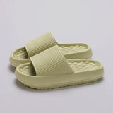 Women's Thick Platform Cloud Slippers Summer Beach EVA Soft Sole Pillow Slides Flip Flops Woman Non Slip Bathroom Home