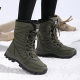 Cotton Boots Outdoor Women With Thick Thick Snow Boots Large Size Women's