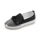 Ladies' Casual Shoes 2023 Summer New Shallow-Mouthed One-Foot Love Shoes Korean Version Of Diamond
