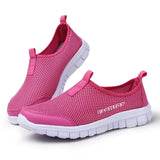 Casual Shoes 2021 Women Sneakers Summer Fashion Air Mesh Women's Shoes Slip-on Female Sneakers Plus Size Female