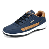 Autumn And Winter New Leather Leisure Sports Men's Shoes Simple Fashion Fashion Shoes Outdoor Light Running Men's