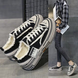 Breakj Wu Jianhao Co-Smoored Red Canvas Shoes Thick Soles Low-Top Beggar Shoes New Women's Shoes In