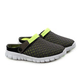 Summer Beach Sandals Men And Women Clogs Shoes Beach Slippers Mesh Breathable Men Slippers Sandals Couple Zapatos