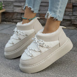 Breakj Bottom Cross Strap 2025 Autumn And Winter New Fashion Plus Thick Warm Short Barrel Pedal Tight Cotton