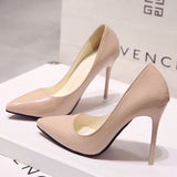 Breakj High Heels Women 2025 New Pointed Light Mouth Fine Heel Single Shoes Elegant Buckle With Hollow
