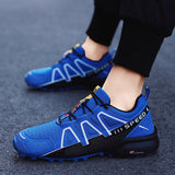 Breakj Explosive Shoes Men's Shoes Running Shoes Net Sneakers Outdoor Hiking Shoes Comfortable Trendy