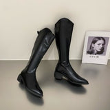 Boots, Autumn Boots, Children's Personality Style, 2024 White Boots, High Heels, Women's Spring And