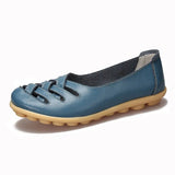 Leather Women's Shoes Flats Loafers ladies shoes Slip On Women's Loafers Femme Moccasins Female Ballet tenis