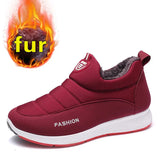 Snow Boots Plush New Warm Ankle Boots For Women Winter Boots Women Boots Female Winter Shoes Women Booties Casual