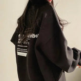 Oversized Hoodie Women Sweatshirts Long Sleeve Hoodies Casual Letter Print Loose Pullovers Harajuku Sweatshirt Female