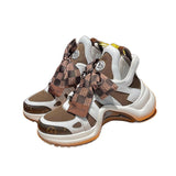 Breakj New Bow-Shaped Bridge Bottom Sneakers Spring, Summer, Autumn And Winter Tide Brand Small White Shoes Super Fire Fried Street Old Dad