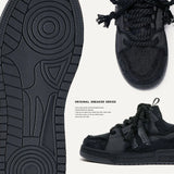 Breakj Shoe Designer Plane Small Ticket Black Knight Trend Casual Bread Shoes Men And Women's Same Board Shoes Trendy