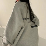 Oversized Hoodie Women Sweatshirts Long Sleeve Hoodies Casual Letter Print Loose Pullovers Harajuku Sweatshirt Female