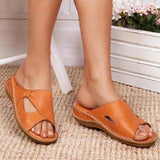 Size Slippers Women Wear Retro Hollowed-Out Sandals For Women's Leisure In Spring And
