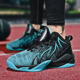 Breakj Shoes New Large-Size Mesh Basketball Shoes Boys And Young Men's Thick-Soled Leisure Sports Trend