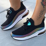 Women Lace Up Sneaker 2020 Woman Casual Mesh Spring Autumn Women's Breathable Ladies Comfortable Female Vulcanize Shoe Plus