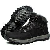 Breakj And Winter Rubber Warm Men Sgs Round Head Brown Flat And Retro