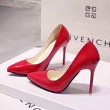 Breakj Working Shoes Women Naked Paint High Heels Women's Fine Heel Etiquette Shoes 2025 Spring And Autumn 7Cm Sharp