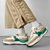 Men Causal Shoes Spring Summer Men's Platform Shoes Running Sneakers Lac-up Flats Breathable Outdoors Sapato