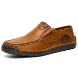 Men's Casual Comfortable And Breathable Business Shoe Driving Shoes Large Size