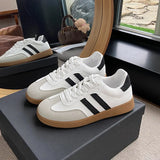 Breakj Casual Frosted Shoes Spring And Autumn Women's New Sports Retro Single Shoes Student Board Shoes Training Shoes Women's