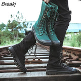 46 47 Plus Size, Men Boots, Canvas Shoes, High Top Sneakers for Men .men Shoes ,men Canvas Ankle