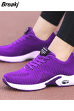New Platform Ladies Sneakers Breathable Women Casual Shoes Woman Fashion Height Increasing Shoes for Women Plus Size